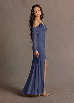Alexandra Blue Indigo Off Shoulder Maxi Dress image5