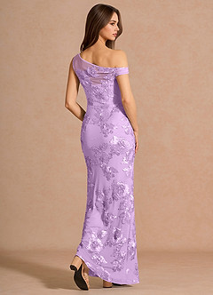 Melian Frosted Lilac Maxi Dress image2