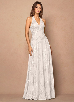 Josee Cloud White Maxi Dress image3