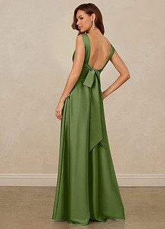 Christian Siriano Bridal for Azazie 1001 Bridesmaid Dresses Juniper A-Line Sweetheart Neckline Stretch Satin Dress image2
