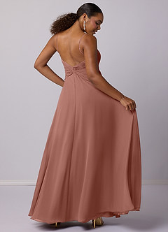 Barbie ♥ Azazie Bridesmaid Dresses Cedar Rose A-Line Chiffon Dress image6