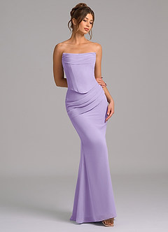 Azazie Sorrel Suknie dla druhen Syrena Gorset Szyfon Do ziemi Sukienka image7