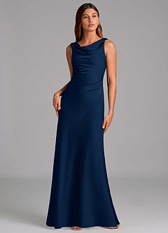 Ruelle Navy Maxi Dress image3