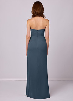 Barbie ♥ Azazie Bridesmaid Dresses Neptune Sheath Strapless Chiffon Convertible Dress image5