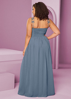 Barbie ♥ Azazie Bridesmaid Dresses Twilight A-Line Pleated Chiffon Dress image8
