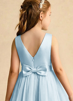 Azazie Sophia Flower Girl Klänningar Klä A-Line i Tyll Rosett image5