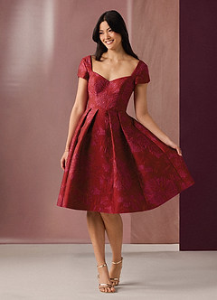 hot pink midi dress Saraya Midi Dress - Hot Pink main image 1
