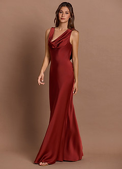 Cheryl Terracotta Maxi Dress image4