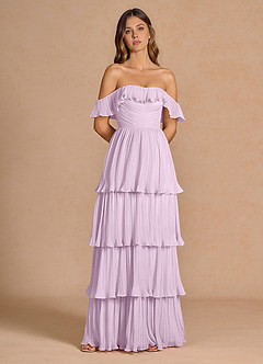 Robe Longue Frostiges Flieder Ianthe image3