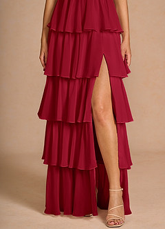 Kleid Kalista Kirschrot image7