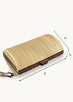 front Gorgeous Tassels Clutch Bag