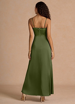 Sylvie Olive Maxi Dress image2