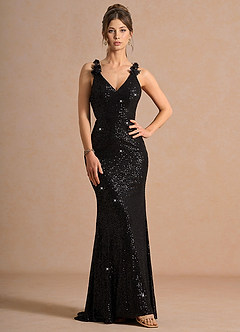 Elorae Black Maxi Dress image4