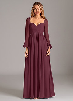 Bella Wine Maxi Dress image7