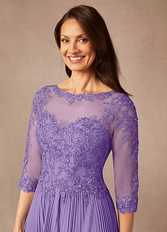 Azazie Corinne Kleider für die Brautmutter A-Linie Pailletten Chiffon Kleid Tahiti image6