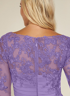 Azazie Alisondra Mother of the Bride Dresses Tahiti Sheath Scoop Lace Lace Dress image7