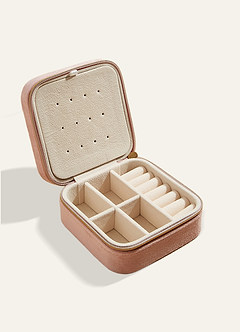 front Velvet Multi-Purpose Jewelry Box