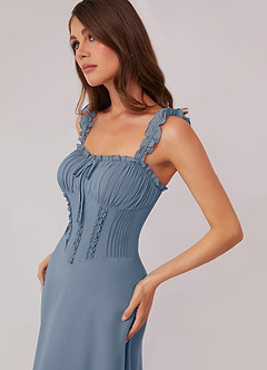 Barbie ♥ Azazie Bridesmaid Dresses Twilight A-Line Sweetheart Neckline Chiffon Dress image5