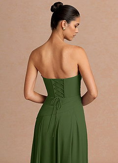 Gabriela Olive Maxi Dress image8