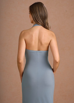 Leonora Powder Blue Midi Dress image4