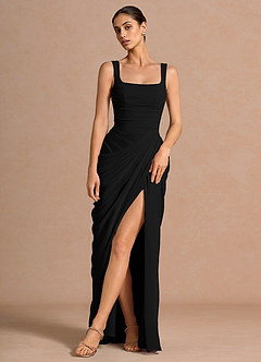 Maelie Black Maxi Dress image3