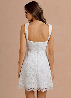 Trisha Mini Klänning Vit image6