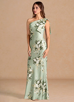 Abito Lungo Viti Floreali Calyra image5