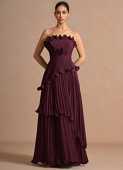 Marieline Merlot Maxi Dress image4