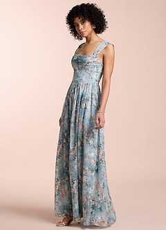 Aleah Powder Blue Maxi Dress image4