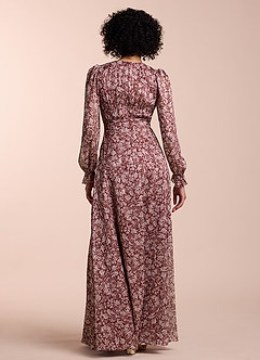 Liz Auburn Floral Maxi Dress image6