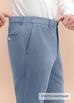 front William Dusty Blue Comfort Blend Suit