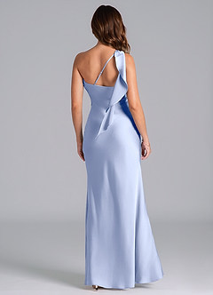 Azazie Driea Brudtärnklänningar Klä av Sjöjungfru i Stretch Satin Ena axeln Is image2