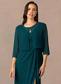front Azazie Ettienne Chiffon Wrap