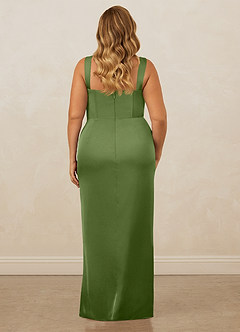 Christian Siriano Bridal for Azazie 1017 Bridesmaid Dresses Juniper Sheath Sweetheart Neckline Stretch Satin Dress image11