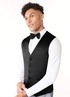 front Matte Satin Vest