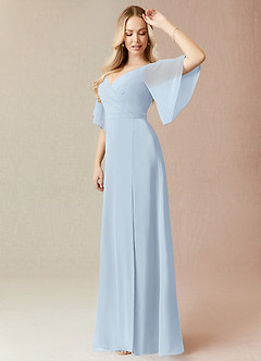 Azazie Cierra Mist Bridesmaid Dresses | Azazie