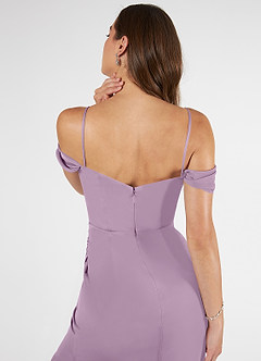 Azazie Kit Final Sale Wisteria Mermaid Off the Shoulder Mesh Dress image8