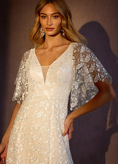 Azazie Callista Wedding Dress Final Sale  image5
