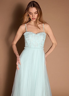 Korie Mint Blue Maxi Dress image2