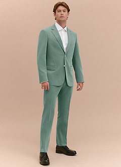 front William Matcha Comfort Blend Suit Jacket