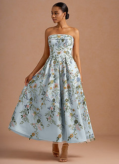 Evangeline Sky Blue Maxi Dress image5