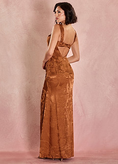 Eveline Caramel Maxi Dress image2