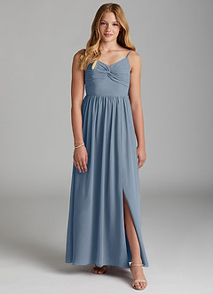 Azazie Zeya Junior Twilight A-Line Chiffon Dress image1