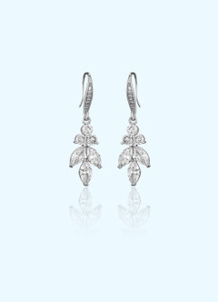front Pendientes  Gota De Sol