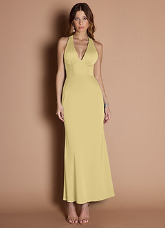 Vestido Sorbete De Limón Largo Zephyra image3