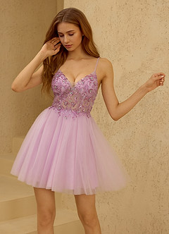 Crinara Violet Mini robe image4