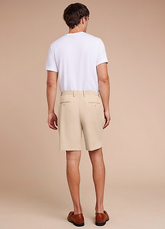 front Owen Lightweight Tailored Classic Regular Dress Shorts