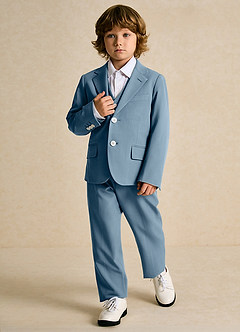 Oliver Boys Light Blue 3-Piece Suit