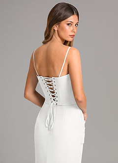 Azazie Sorrel Suknie dla druhen Syrena Gorset Szyfon Do ziemi Sukienka image7