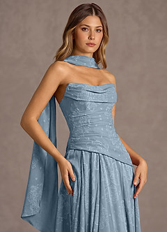 Gabriela 파우더 블루 맥시 드레스 image6